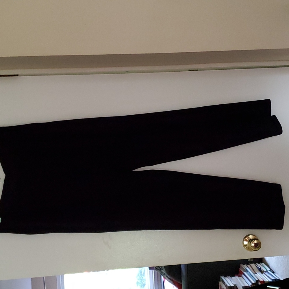 St John size 12 black knit pants